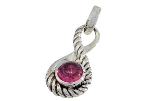 Zawieszka srebrna turmalin Z309