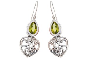 Kolczyki srebrne oliwin K201