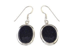 Kolczyki srebrne noc kairu K275