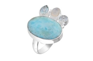 Pierścionek srebrny larimal P374