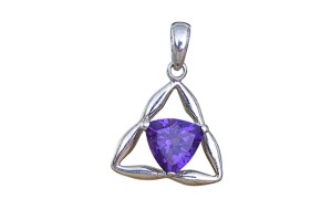Z59 zawieszka, ametyst SREBRO