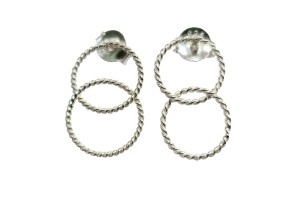 Kolczyki srebrne K371