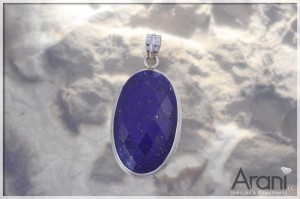 Z174 zawieszka, lapis lazuli SREBRO 925
