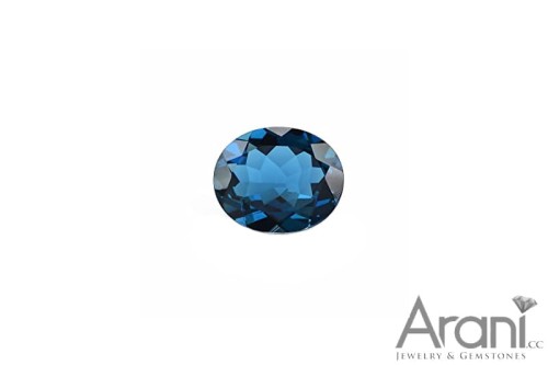 kam F topaz nieb. london owal  3x5