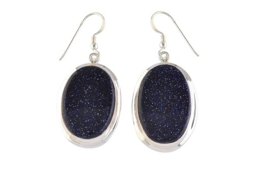 Kolczyki srebrne noc kairu K345