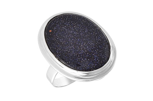 Pierścionek srebrny noc kairu P324