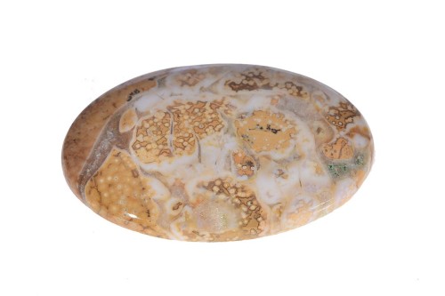 Agat koralowy 50,4x31,6 17,2g. 23