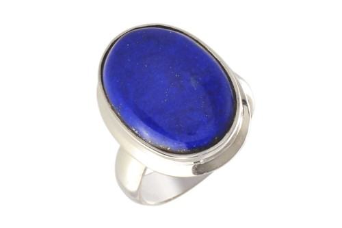Pierścionek srebrny lapis lazuli P339