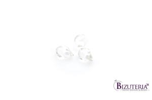 BRI10. Kryształ górski gruszki, fasetowane 13x9mm  6ct