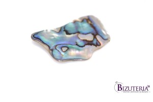 Muszla Eboni nieregularne 39x25mm 3,7g 127.