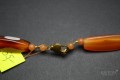Naszyjnik Agat dł.46cm HandMade(Z34)