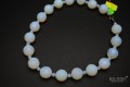 Naszyjnik Opal syntetyczny dł.50cm HandMade (Z98)