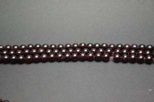 T34 - granat ( kula ) - sznur 39cm,0,7cm WYPRZEDAŻ