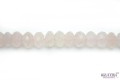 E5 - Kwarc różowy fasetowany - sznur 38cm, 1,2cm