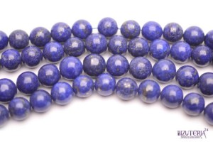 E11 - Lapis lazuli - sznur 36cm, 1cm WYPRZEDAŻ!
