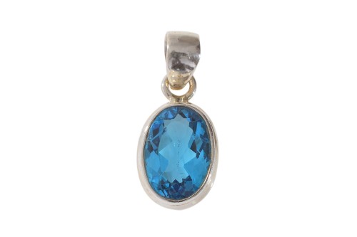 Zawieszka srebrna topaz swiss Z260