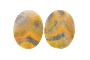 Jaspis żółty 25x18mm 5,8g. 36.