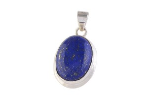 Zawieszka srebrna lapis lazuli Z412