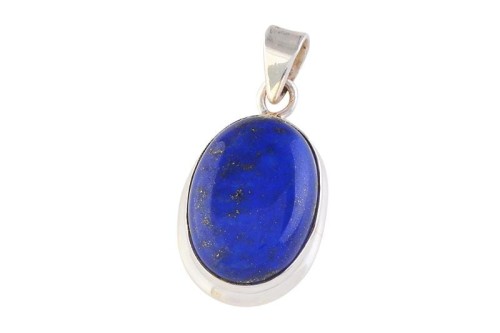 Zawieszka srebrna lapis lazuli Z411