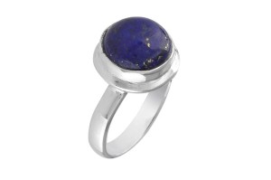 Pierścionek srebrny lapis lazuli P358