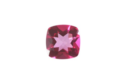 kam F topaz różowy cushion 8