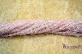 R47- Kwarc różowy owal fas. 6mm 360mm