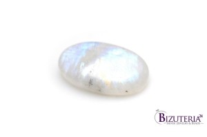 Kamień księżycowy tęczowy owal 34x19mm 9,93g 17.
