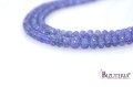 KS01202 Tanzanit oponka, fasetowany 6,1-8,9/4,5-5,4mm 187,16ct 39cm