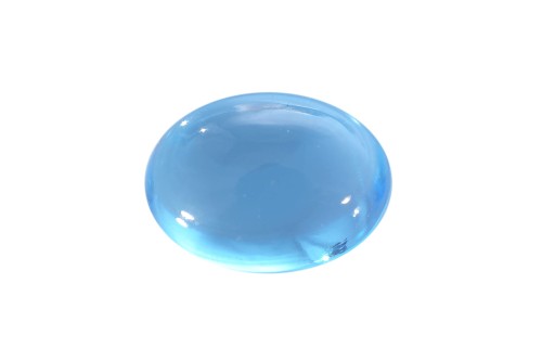 kam K topaz niebieski swiss owal  5x7
