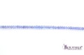 KS01201 Tanzanit oponka, fasetowany 3/4/2-2,8mm 61,6ct 40cm