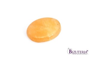 Agat żółtawy owal 30x24mm 8g 88.