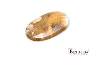 Jaspis wężowy owal 41x24mm 10,9g 61.