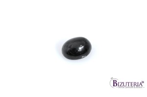 Czarna gwiazda Indii owal 16x13mm 3,6g 130.