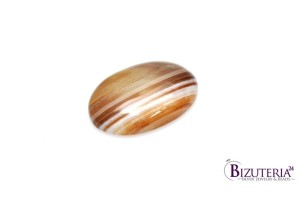 Agat żółty owal 30x20mm 7,3g 83.