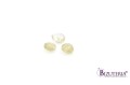 BRI34. Kwarc z rutylem gruszki, fasetowane 9x9x6mm  3,85ct