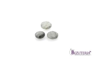 BRI28. Kwarc z turmalinem koła, fasetowane 11x6mm  5,35ct