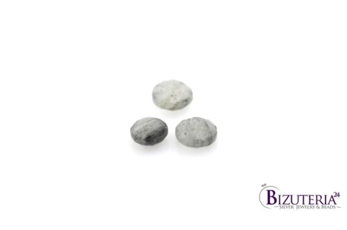 BRI28. Kwarc z turmalinem koła, fasetowane 11x6mm  5,35ct