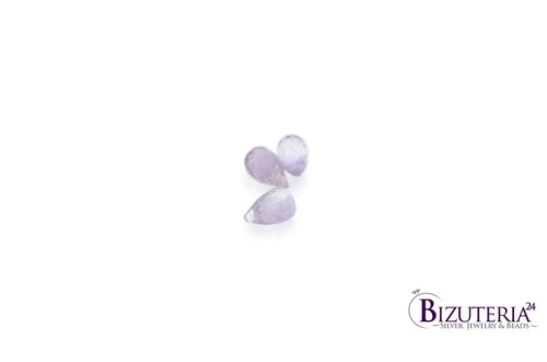 BRI3. Ametyst gruszki, fasetowane 10x7mm  2,95ct