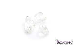 BRI11. Kryształ górski nieregularny, fasetowane 28x17x11mm  29ct