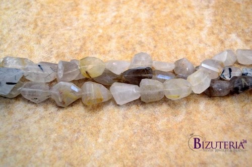 R120- Kwarc rutylowy niereg. fas. 15mm 320mm