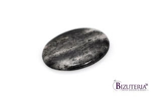 Kwarc turmalinowy owal 37x26mm 8,7g 98.