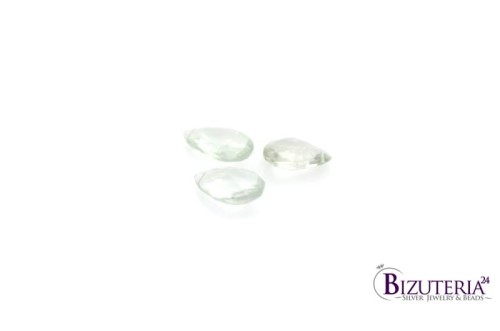 BRI21. Prazolit krople duże, fasetowane 22x10x6mm  8,25ct