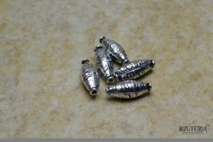 CL37 Półfabrykaty Elementy Posrebrzane Koraliki
