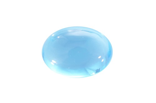 kam K topaz niebieski sky owal  4x6