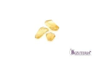BRI31. Cytryn nieregularny, fasetowane 13x10x8mm  10ct