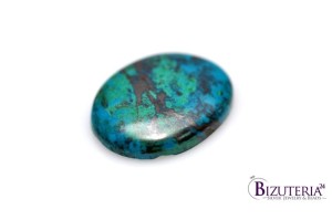 Chryzokola peruwiańska owal 36x27mm 13,9g 75.