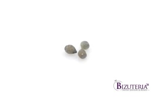 BRI27. Labradoryt gruszka, fasetowane 9x6mm  2,2ct