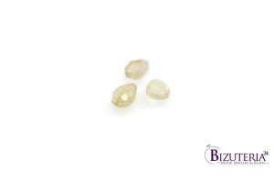 BRI37. Kwarc z rutylem gruszki duże, fasetowane 12x9x7mm  5,55ct