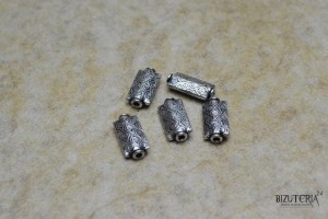CL54 Półfabrykaty Elementy Posrebrzane Koraliki